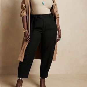 COPY - Banana Republic tencel linen cargo pants.